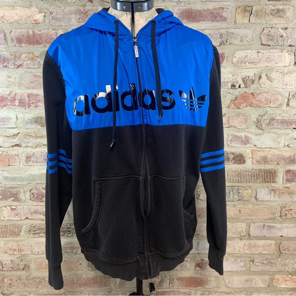 Adidas zip up hoodie medium